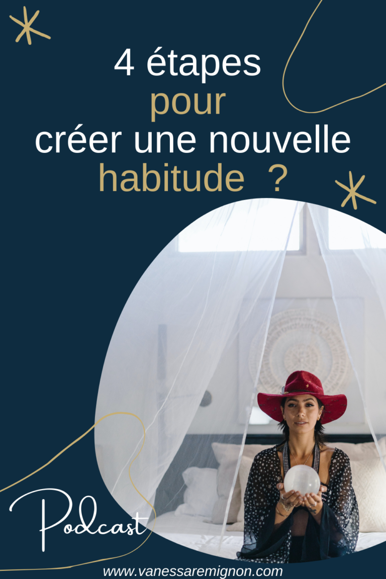 Comment créer une nouvelle habitude de vie en 4 étapes simples