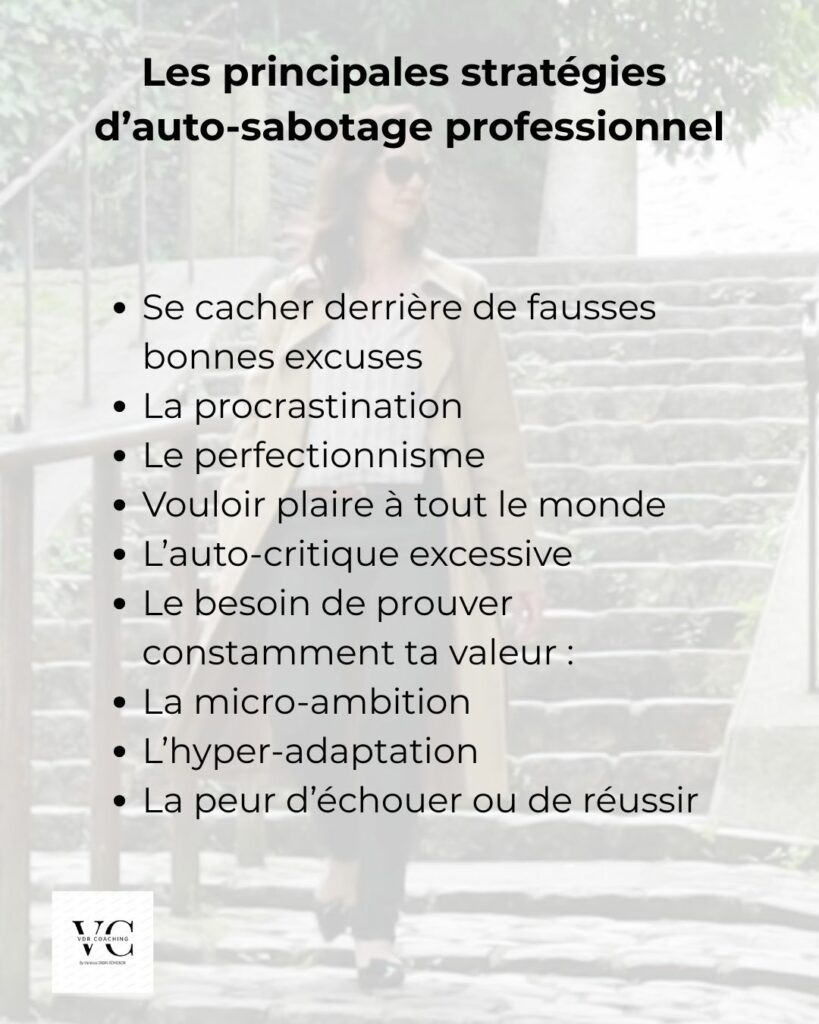 Exemples de comportements d’auto-sabotage au travail